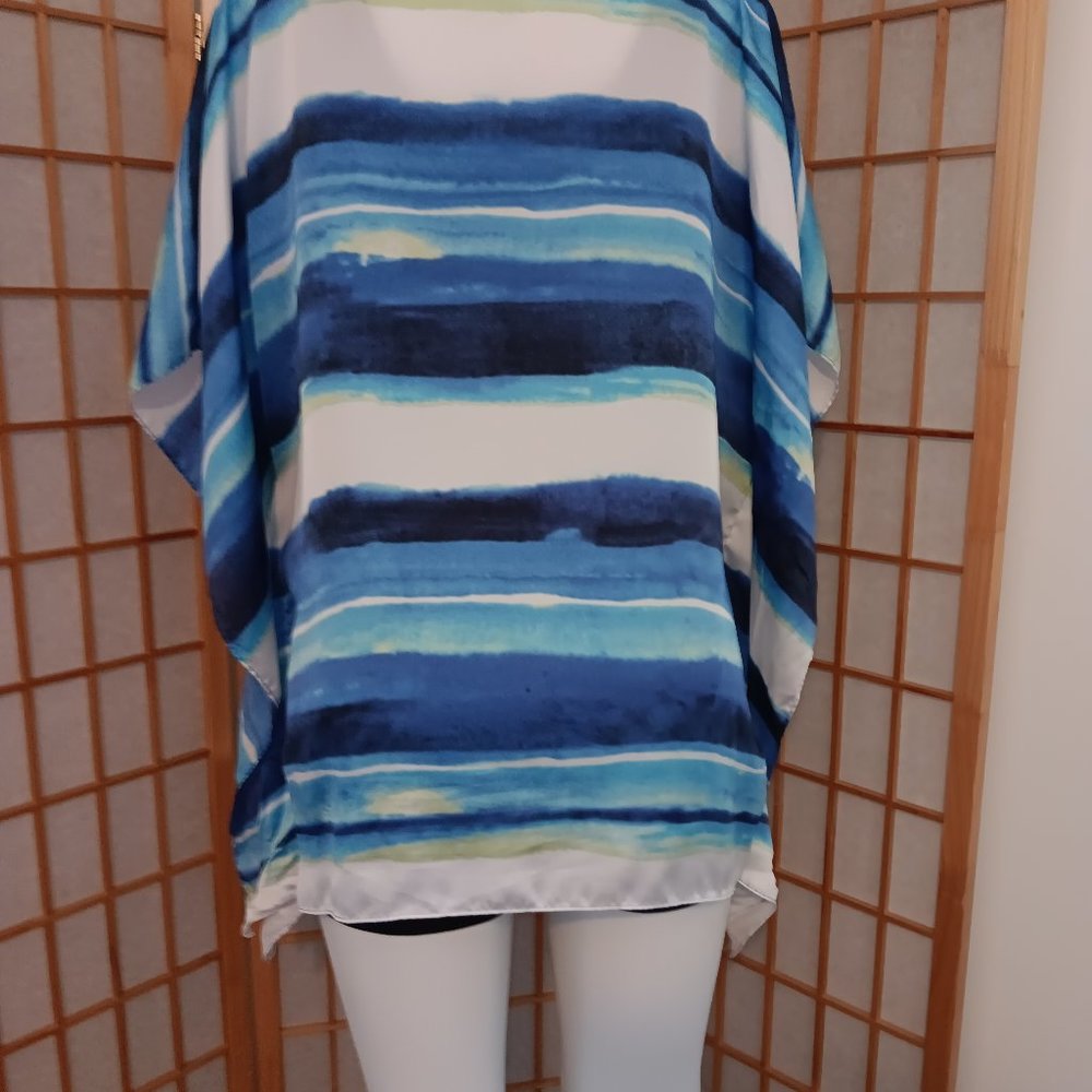 Chico's Poncho - Size Med/Small EUC
